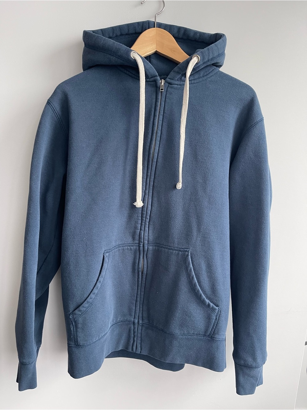 Simons Slate Blue Full-Zip Hoodie